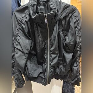 Athleta Black Zip-Up Jacket
